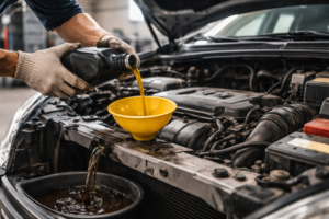 telat ganti oli mobil