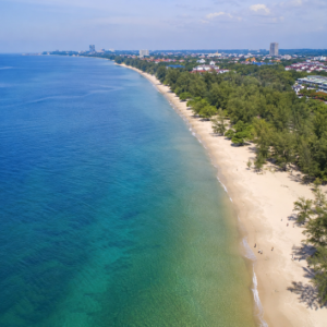 pantai melawai wisata di kalimantan Timur